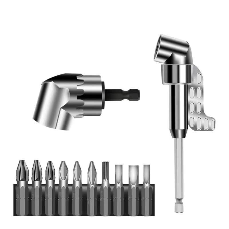 Dva adapter za šrafilicu/bušilicu za teško dostupna mjesta pod uglom od 105 stepeni