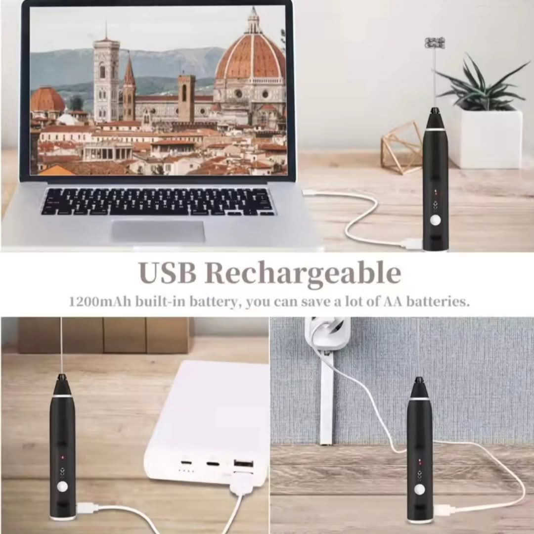 Usb 2u1 rucni mikser za kafu/ pjenilica