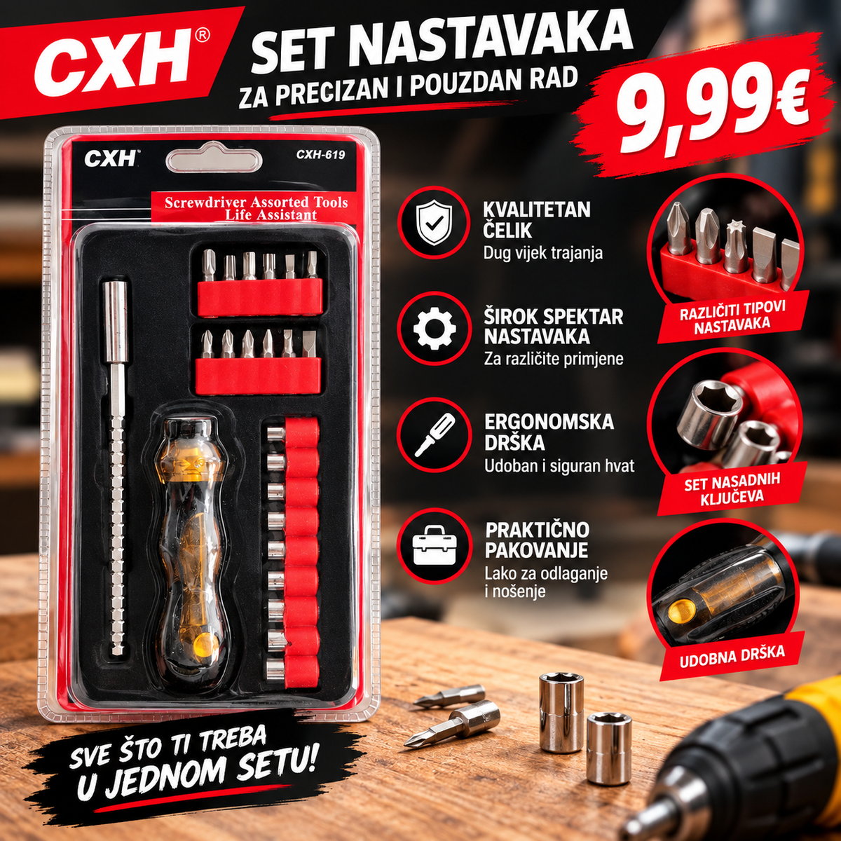 SET NASTAVAKA CXH