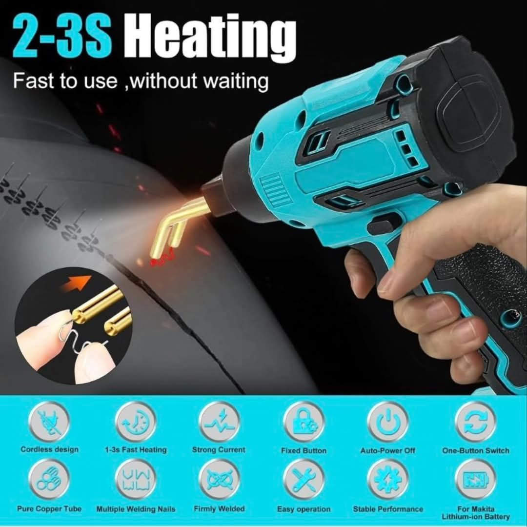 Aku pistolj za plastiku (lemilica) sa 2 baterije od 21V