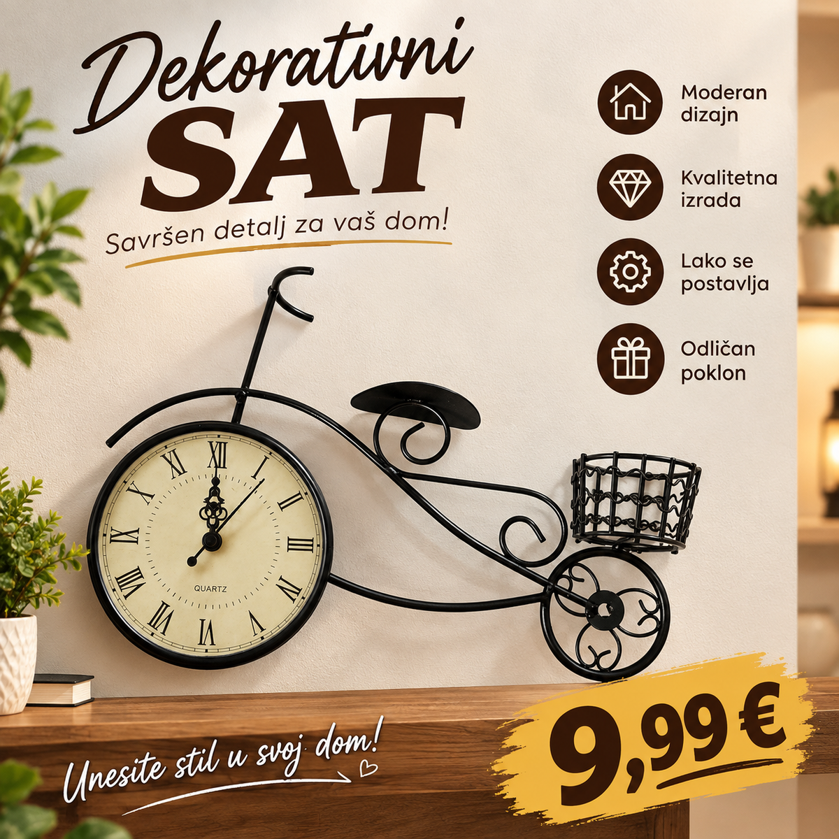 Dekorativni sat