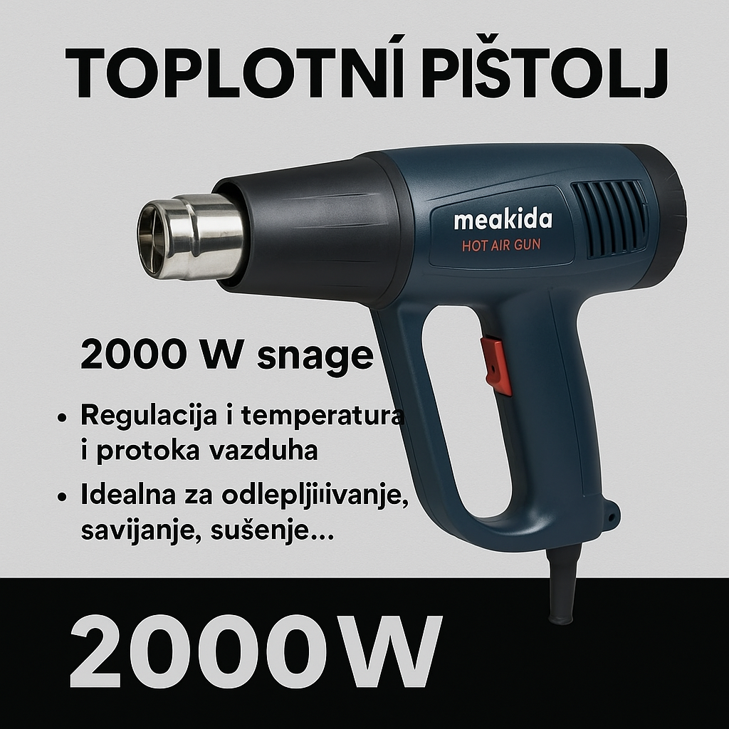 MEAKIDA TOPLOTNI PIŠTOLJ