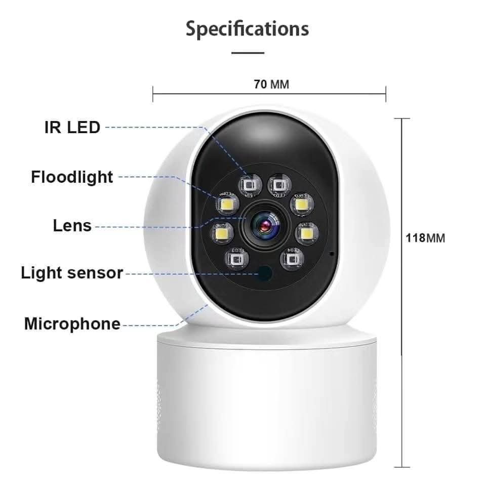 Wi-fi kucna kamera 5MP