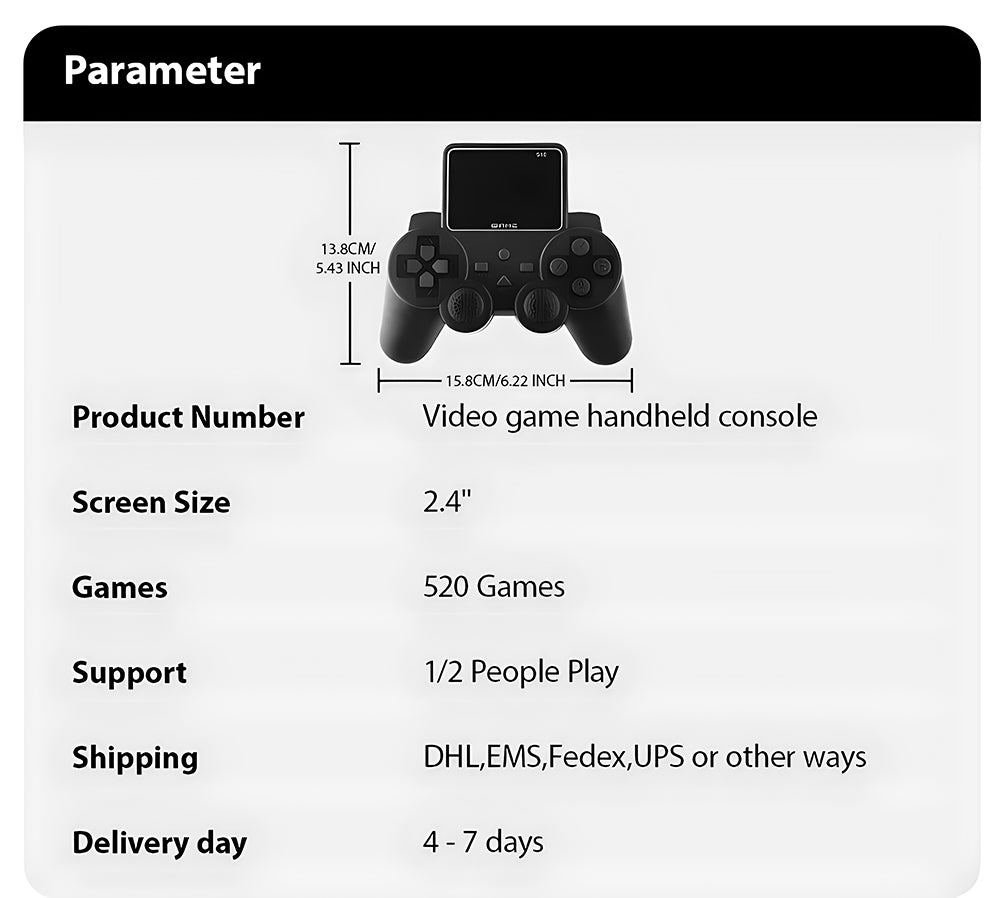 S10 Game Console – 520 igara u jednom uređaju