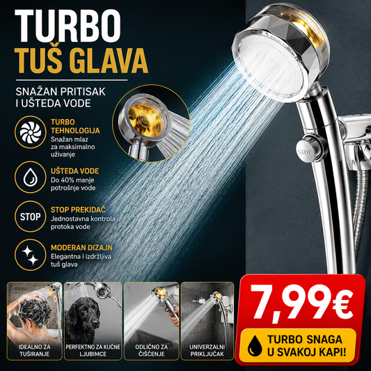 Turbo tus glava