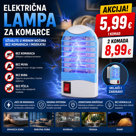 Električna lampa za komarce