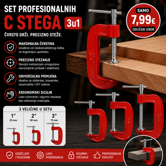 SET PROFESIONALNIH C STEGA 3u1