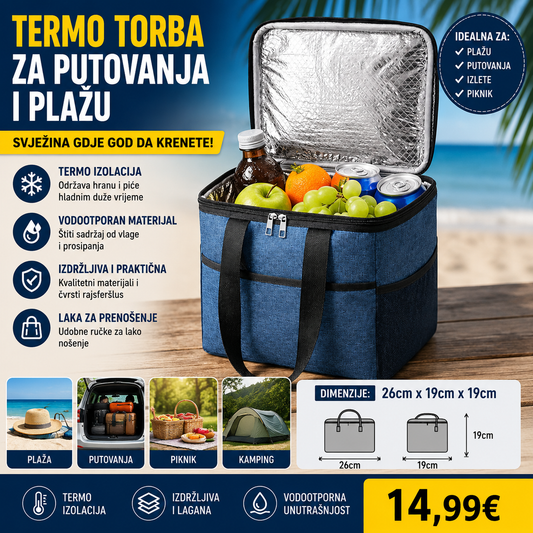 Termo torba za putovanja i plažu