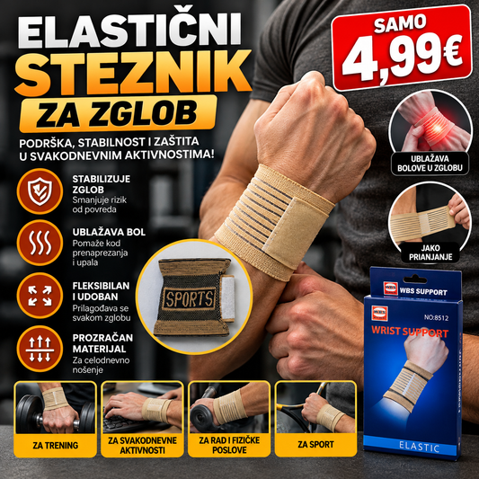 Elasticni steznik za zglob