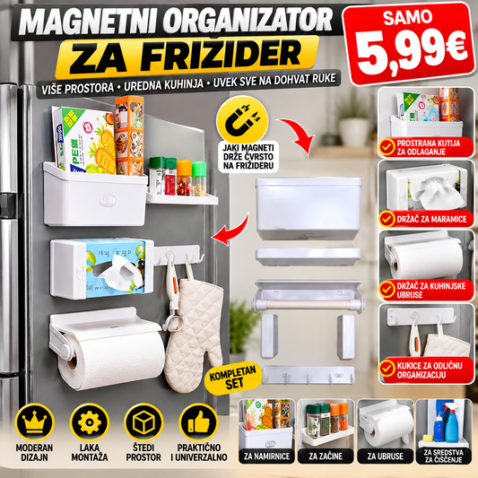 MAGNETNI ORGANIZATOR ZA FRIŽIDER