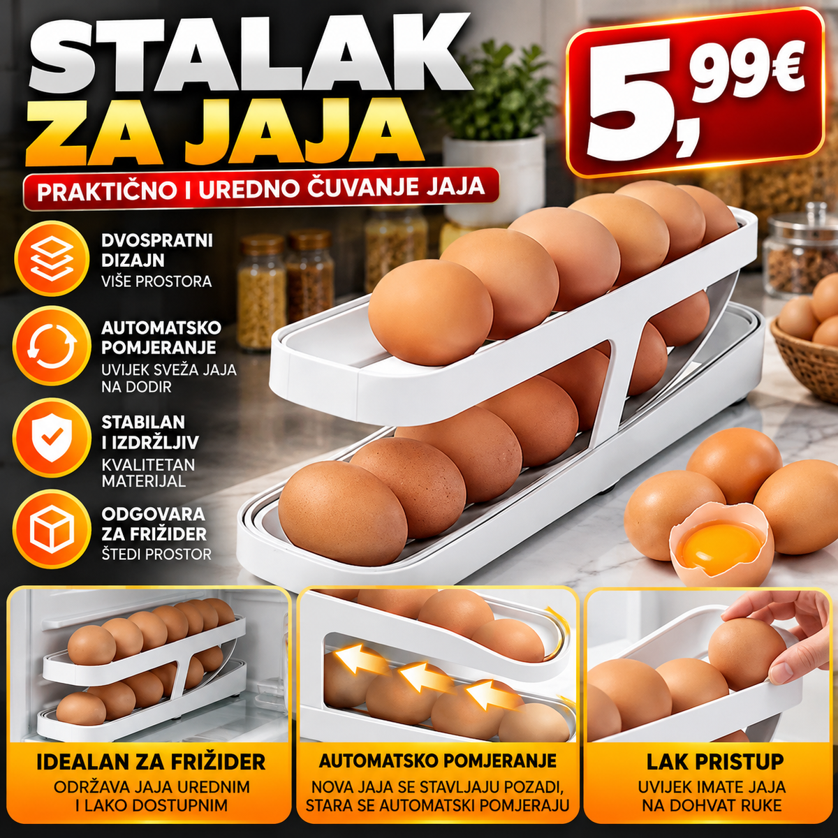 Stalak za jaja