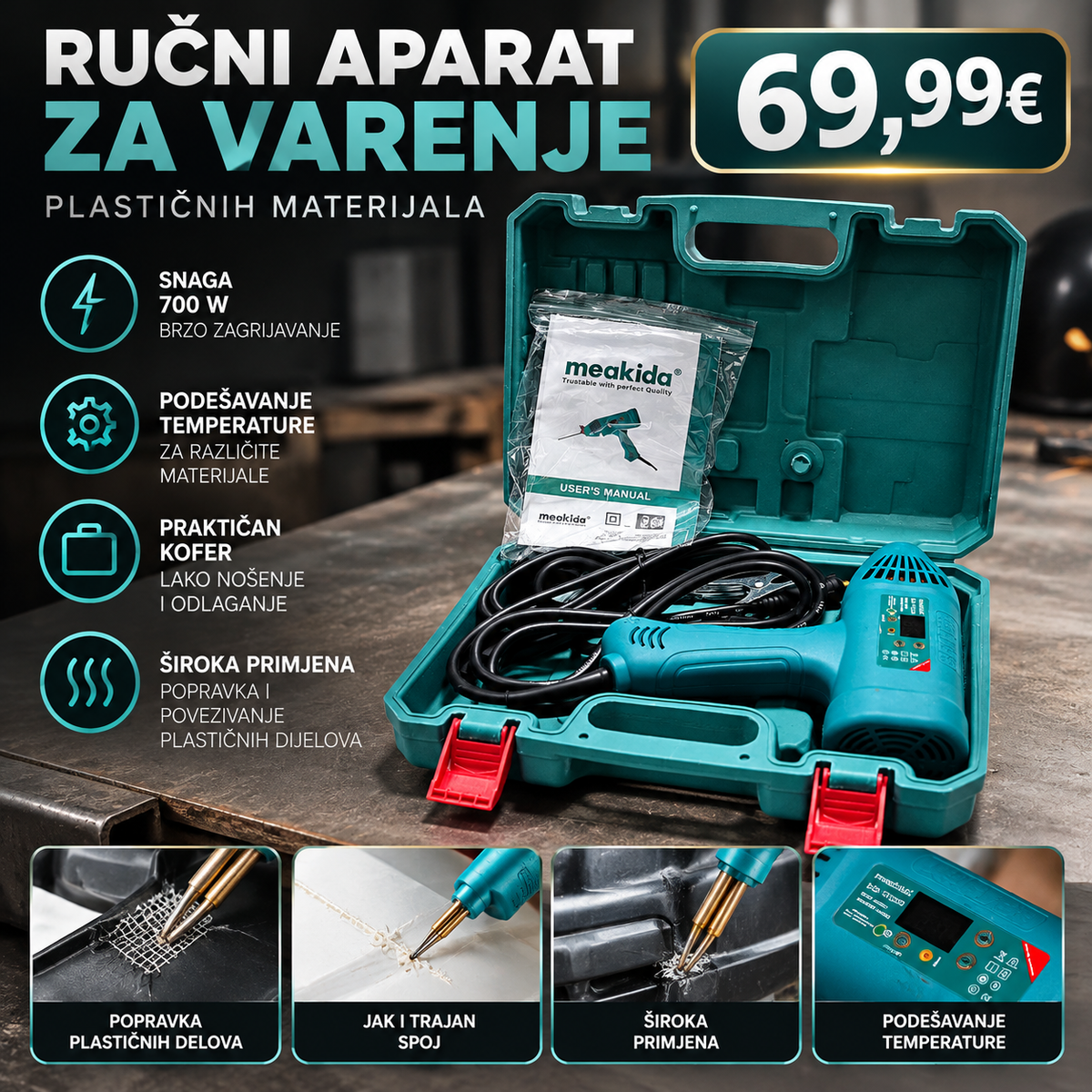 Ručni aparat za varenje