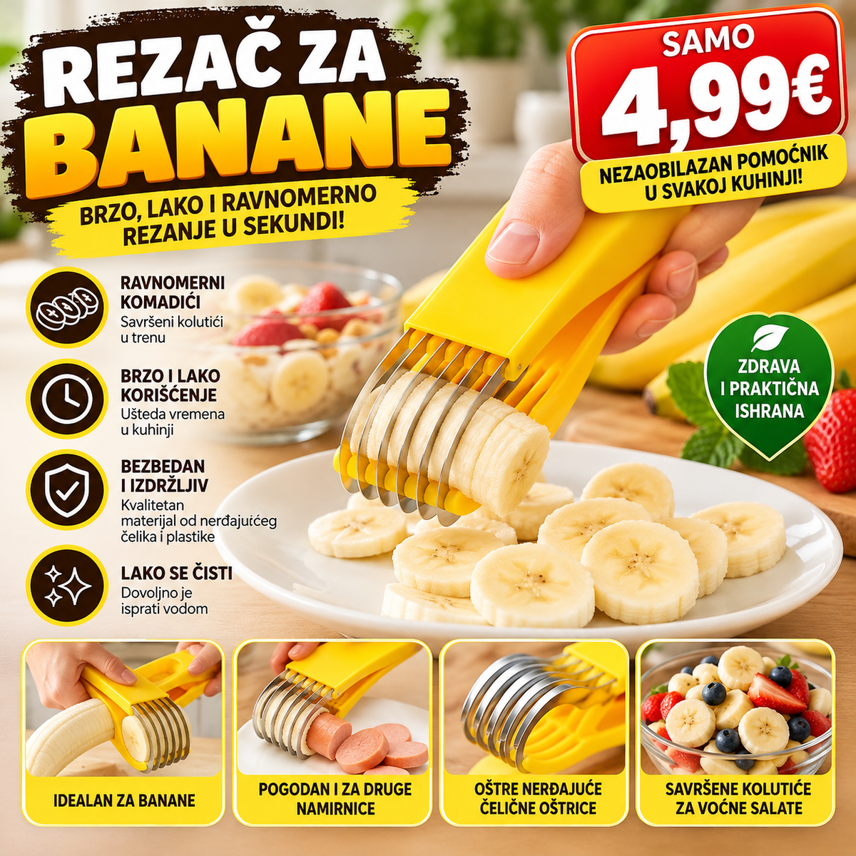 Rezac za banane