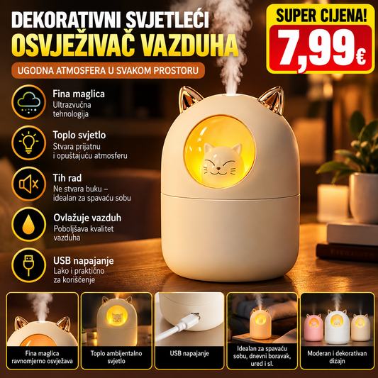 Dekorativni svjetleći osvježivač vazduha