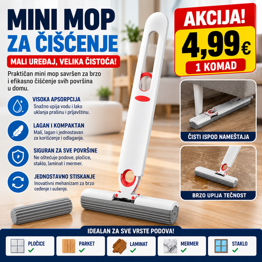 Mini mop za čišćenje