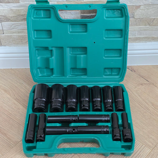 Set Dubokih Nasadnih Gedora 8–32 mm (12 delova)