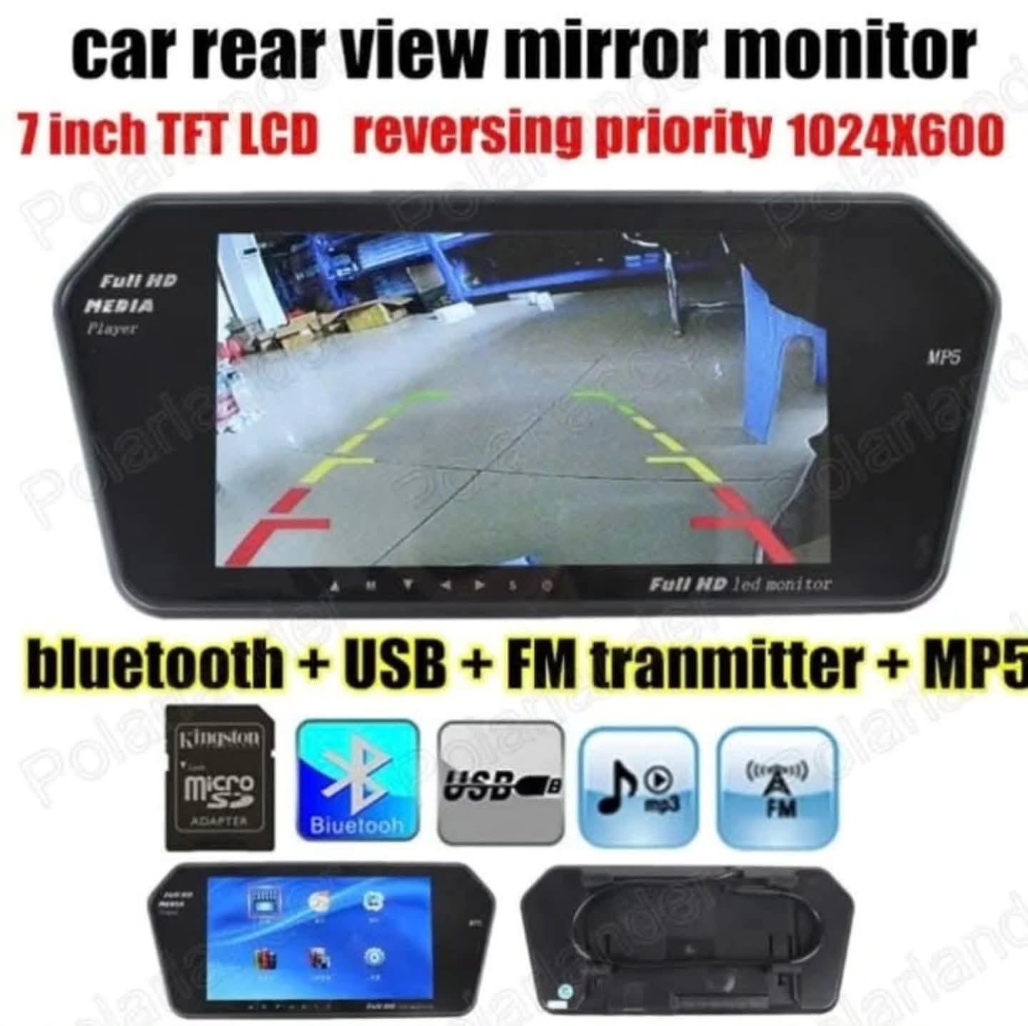 Multimedijalni bluetooth ekran za automobil