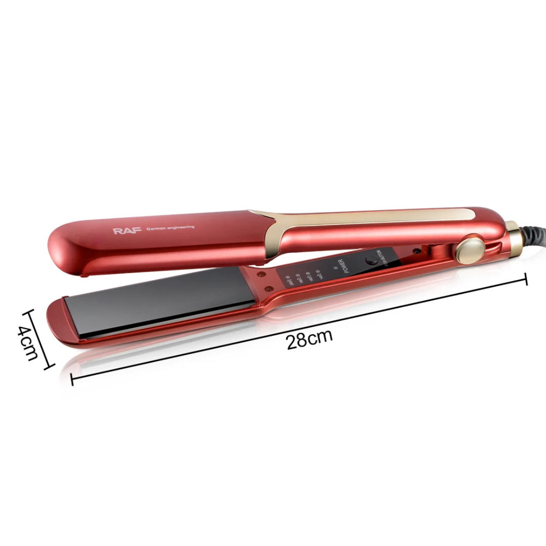 RAF Profesionalna Pegla za Kosu – Keramičke ploče, 140–200°C, 45W