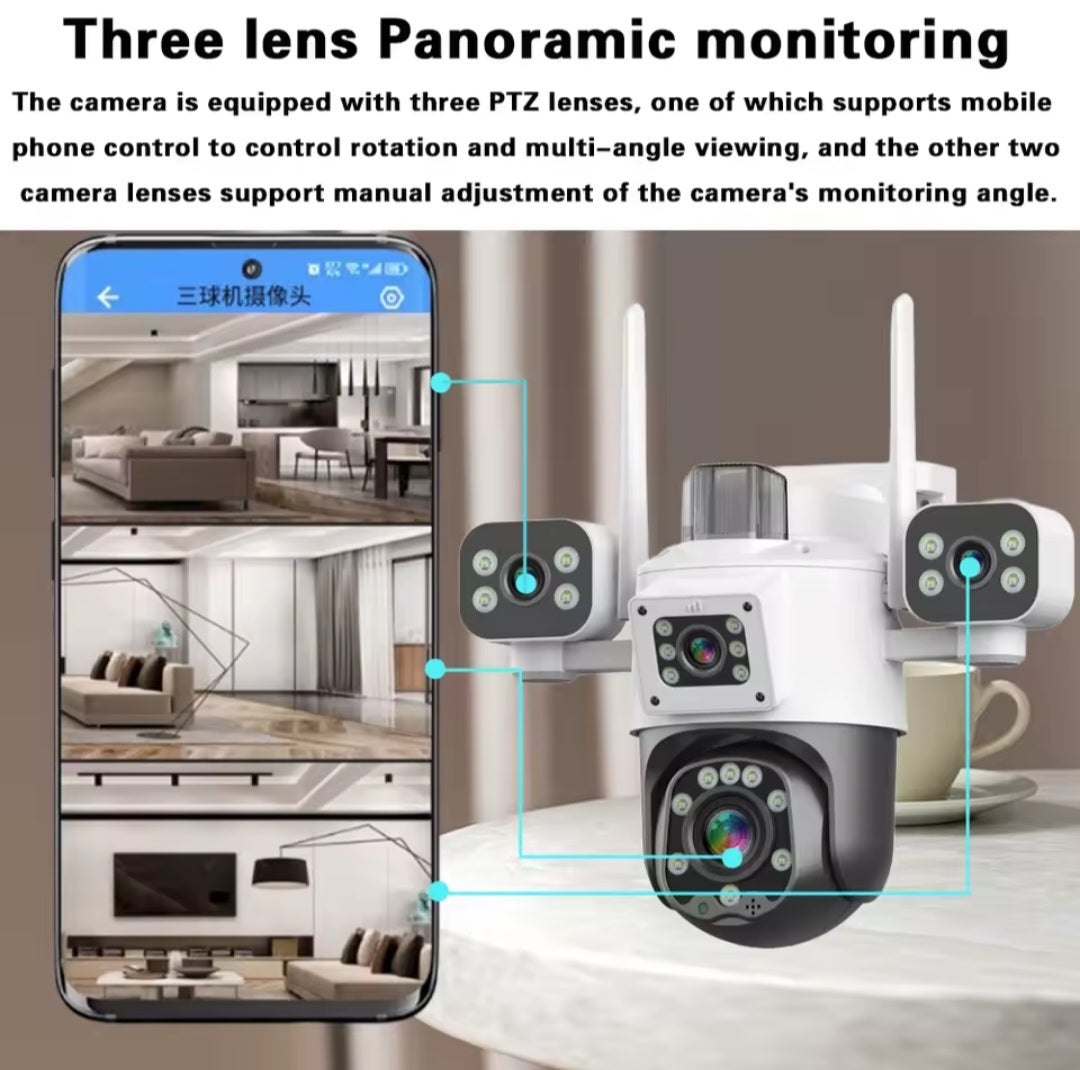 WiFi kamera sa 3 sočiva
