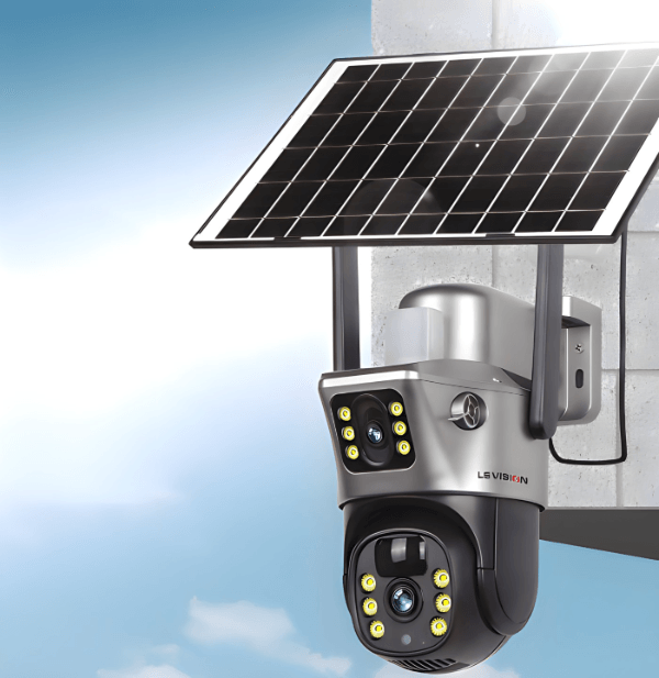 Solarna 4G kamera sa 2 sočiva – Radi na SIM karticu
