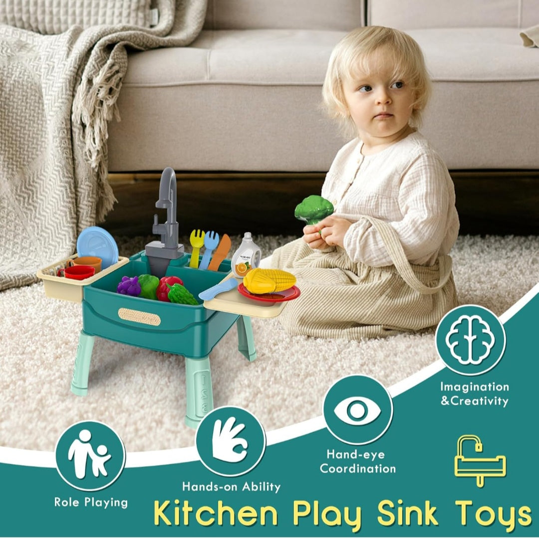 Kuhinjski set sa sudoperom i tekućom vodom