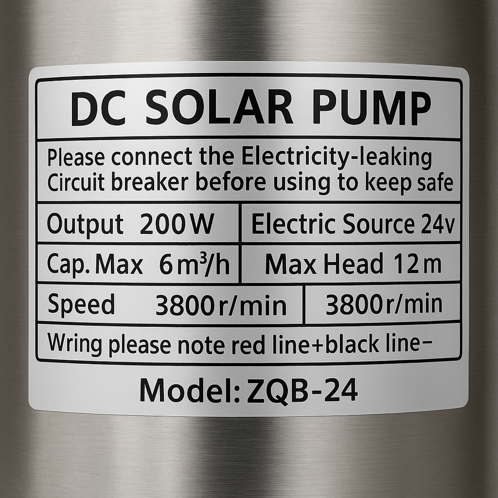 DC Potopna Pumpa
