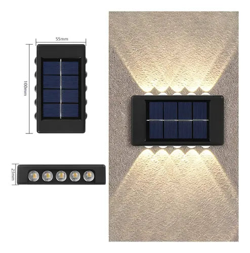 Solarna zidna lampa