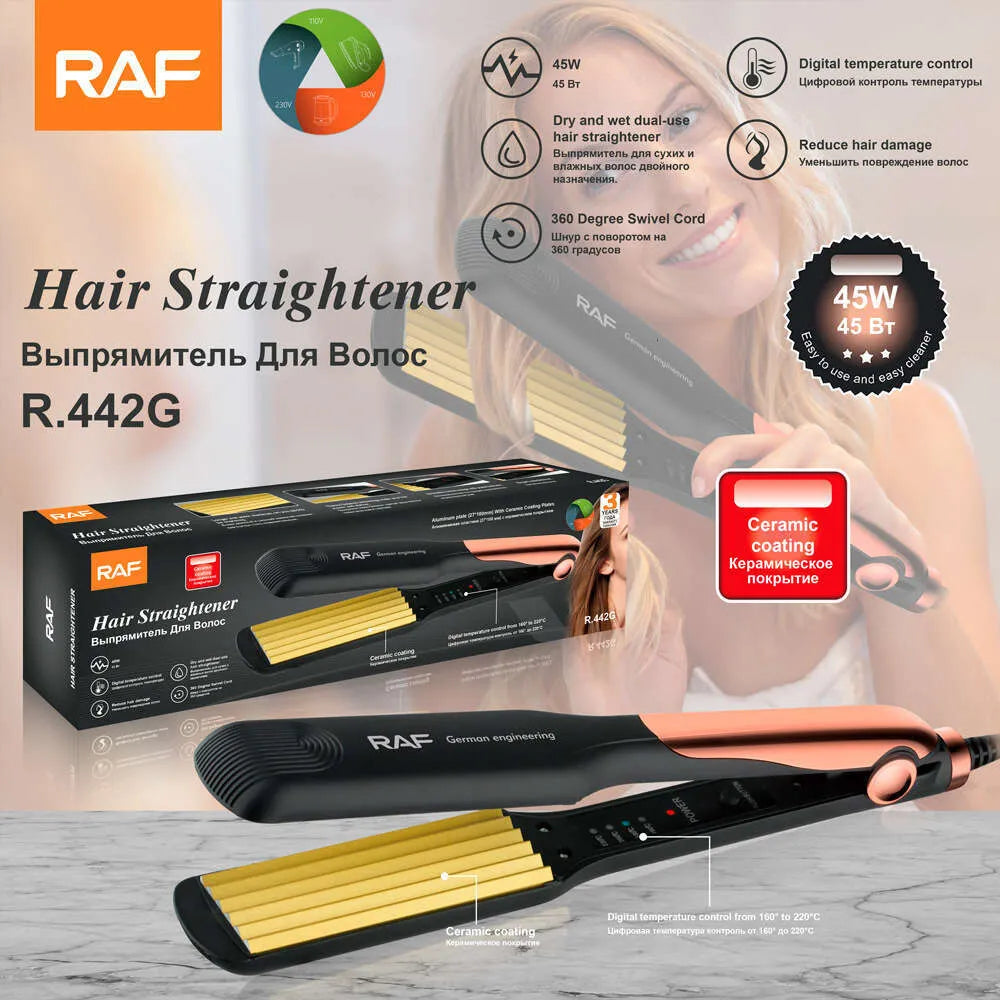 RAF R.442G – Profesionalna presa cik cak za kosu