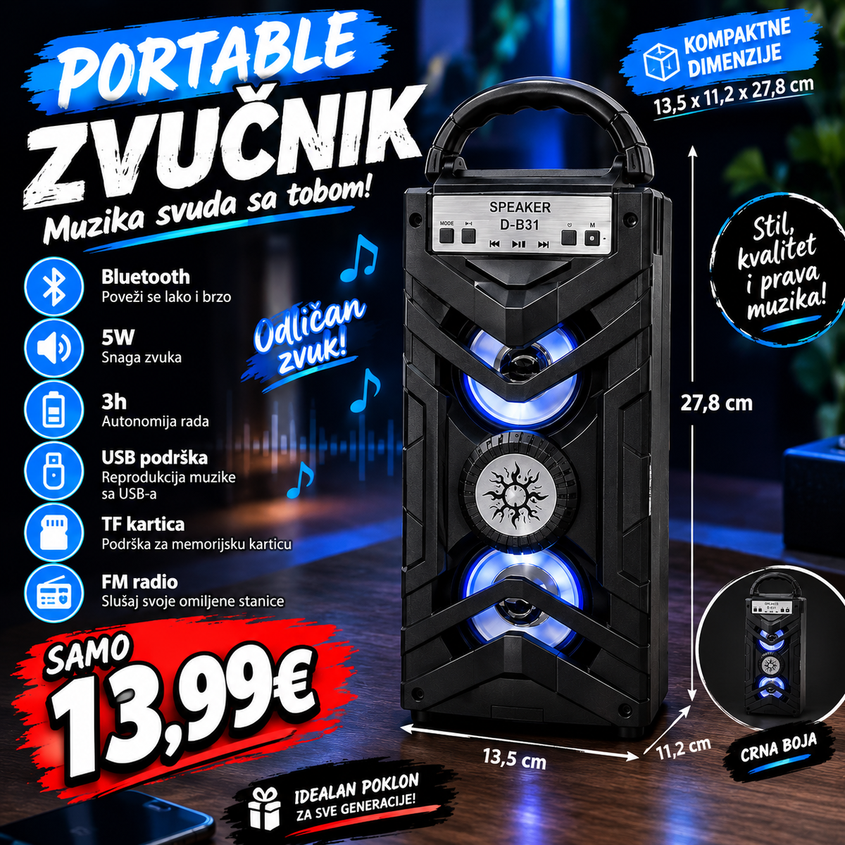 Portable zvucnik
