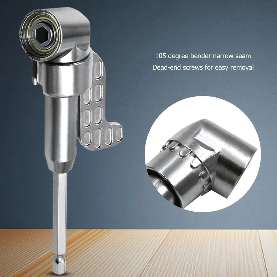 Dva adapter za šrafilicu/bušilicu za teško dostupna mjesta pod uglom od 105 stepeni