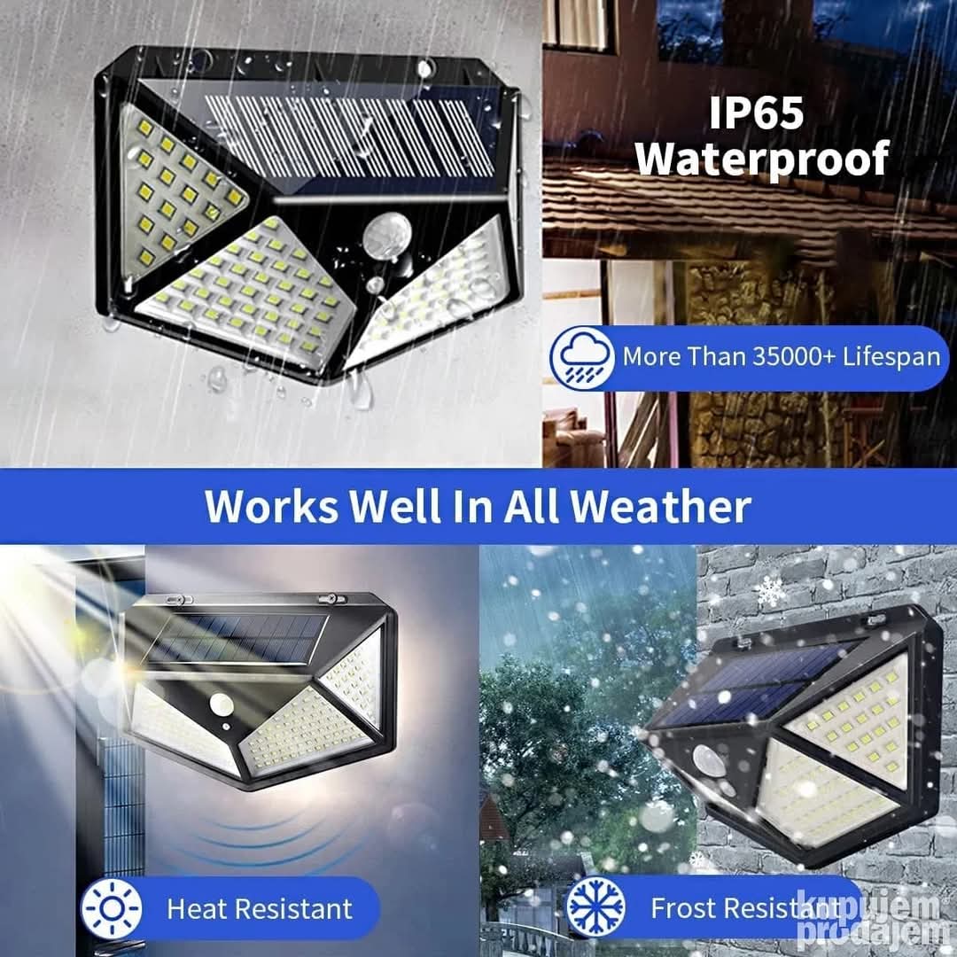 DEKORATIVNA SOLARNA LED LAMPA ZA DVORIŠTE
