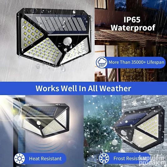 DEKORATIVNA SOLARNA LED LAMPA ZA DVORIŠTE