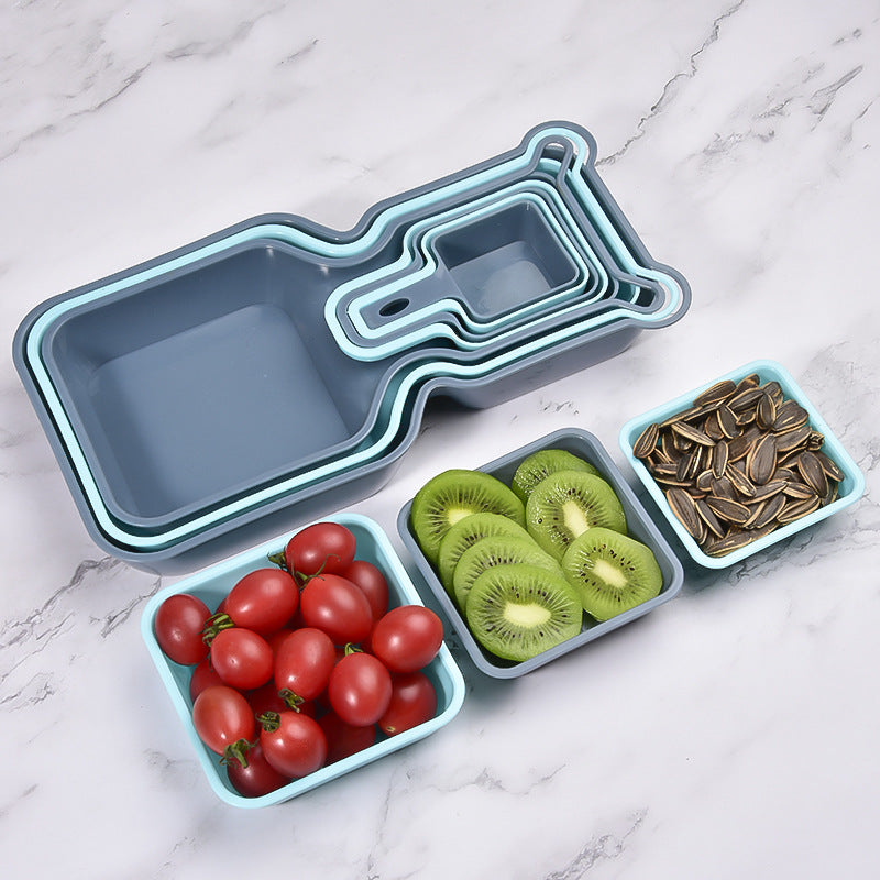 Set mjernih posuda – 10 djelova (Stackable Trays)
