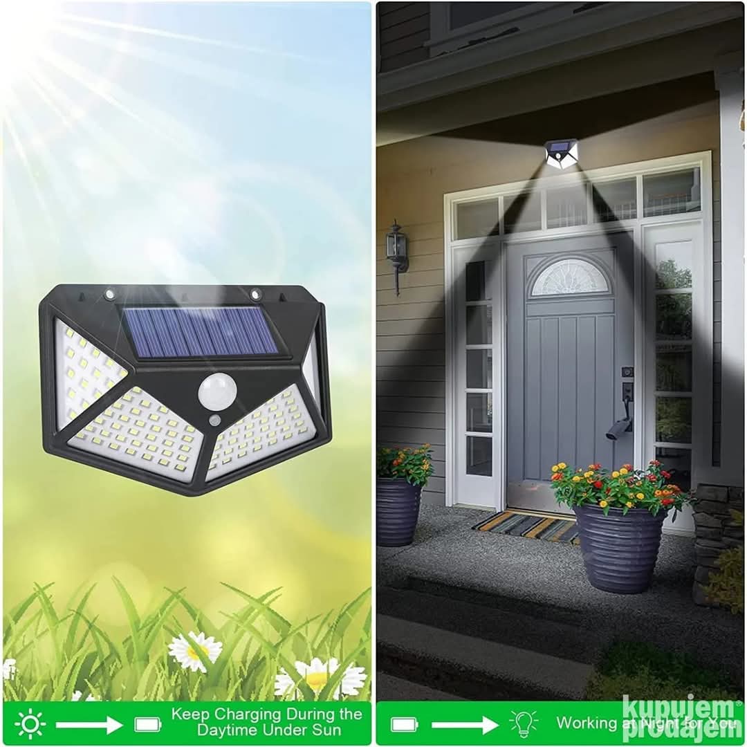 DEKORATIVNA SOLARNA LED LAMPA ZA DVORIŠTE