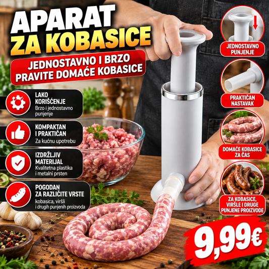 Aparat za pravljenje kobasica – ručni