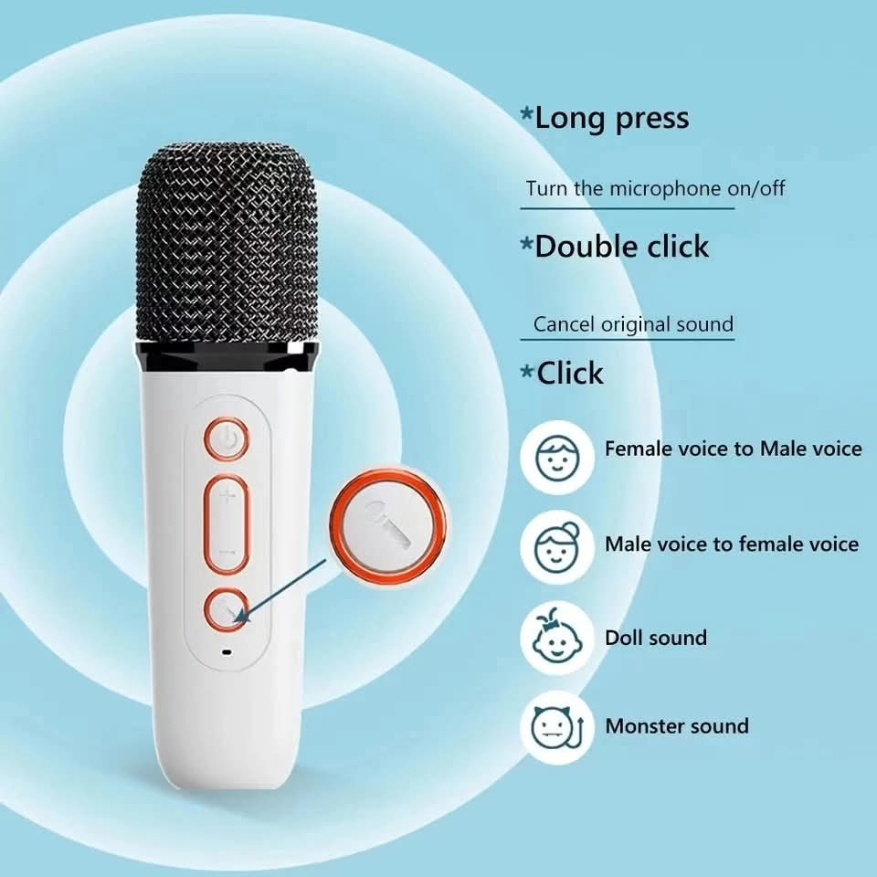 Mini karaoke zvučnik sa bežičnim mikrofonom