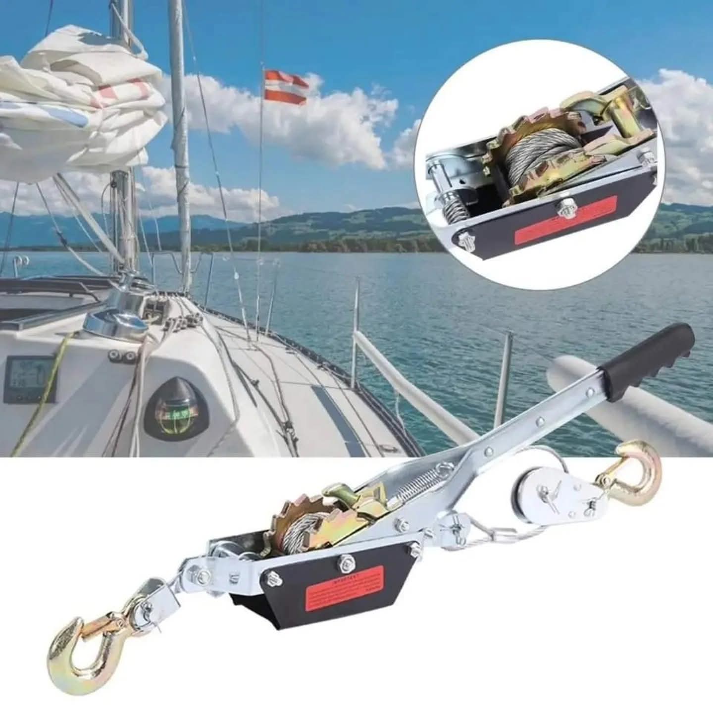 Cekrk/vitlo na sajlu nosivosti 2 tone