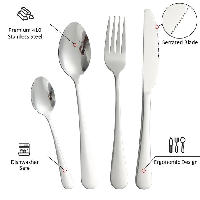 Set visokokvalitetnog escajga 24/1 sa stalkom – Elegancija i praktičnost u vašoj kuhinji