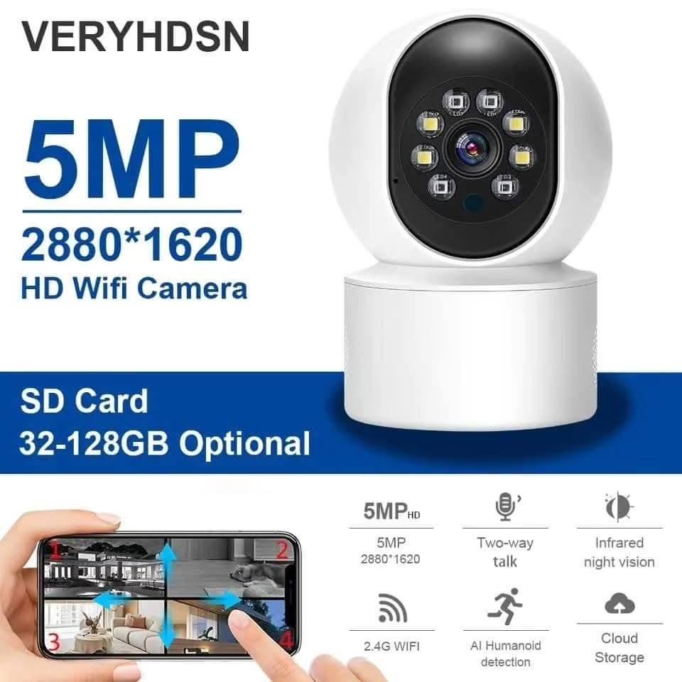 Wi-fi kucna kamera 5MP