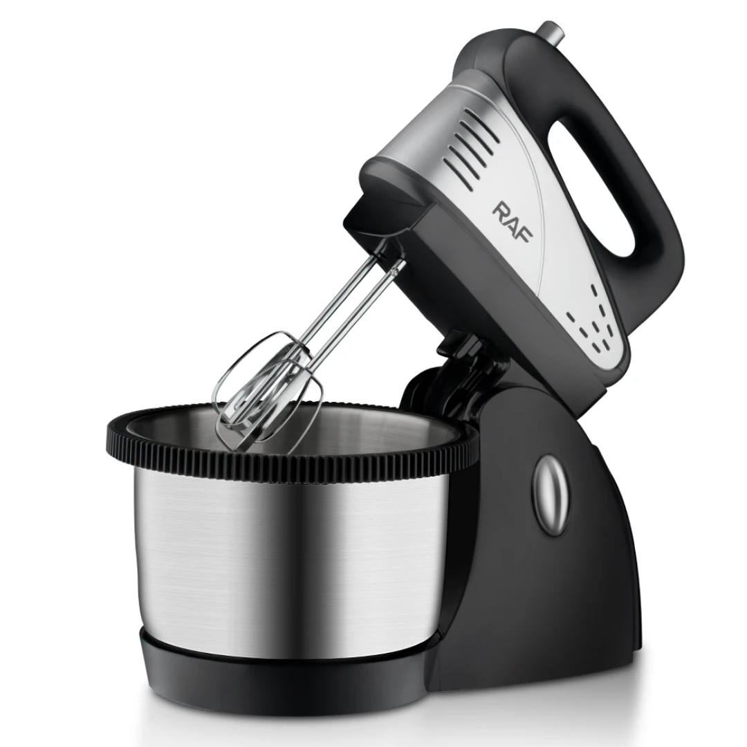 RAF R.6661 – Električni ručni mikser sa rotirajućom posudom (800W)