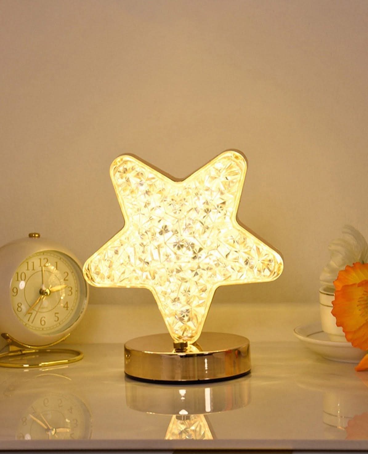 LED Kristalna stona lampa