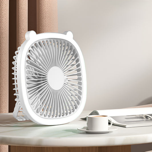 Prenosivi USB Ventilator sa LED Svetlom – Kompaktan, Snažan i Sladak