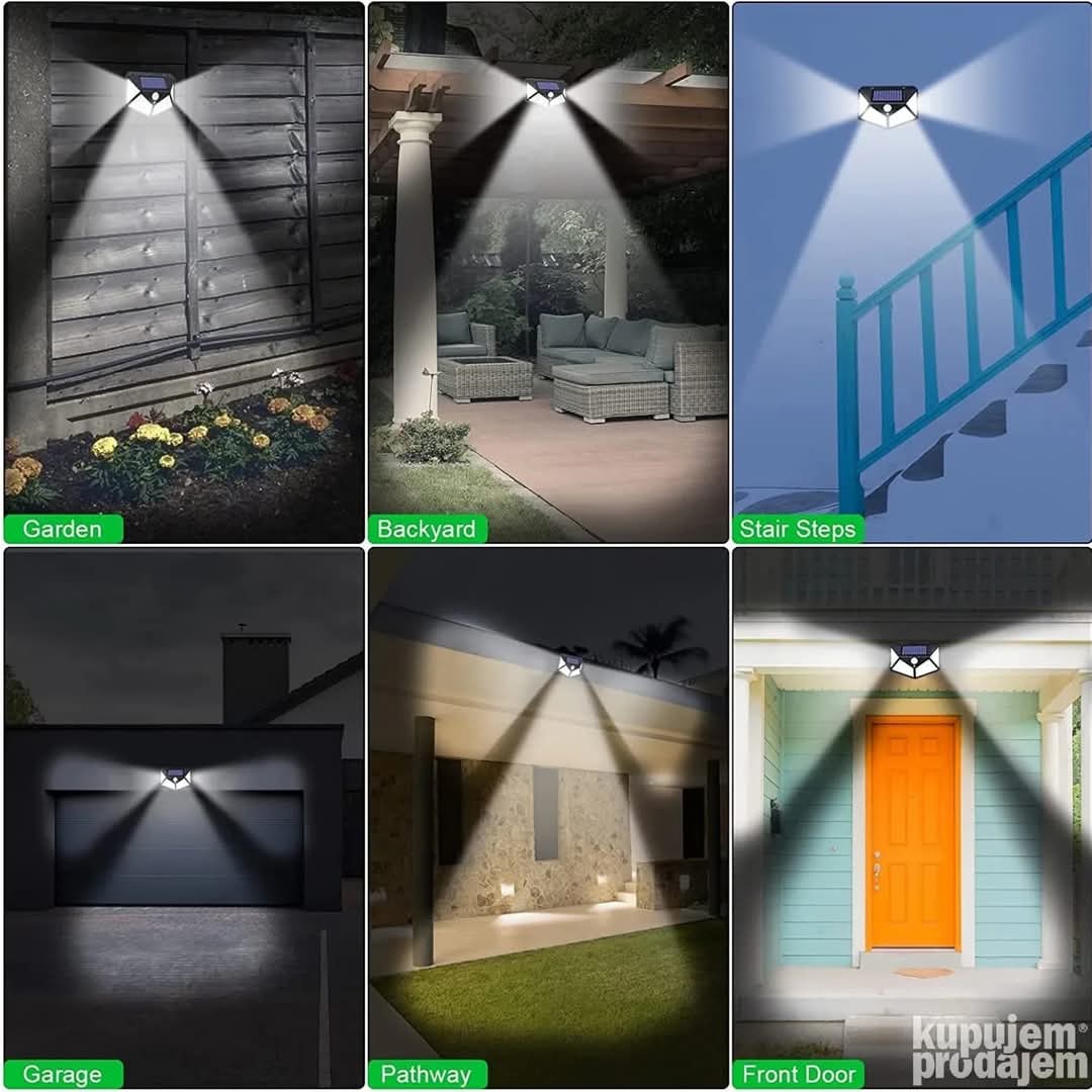 DEKORATIVNA SOLARNA LED LAMPA ZA DVORIŠTE