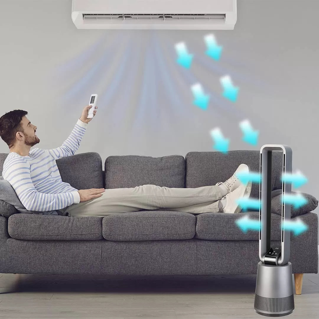 Stubni ventilator i pročišćivač vazduha