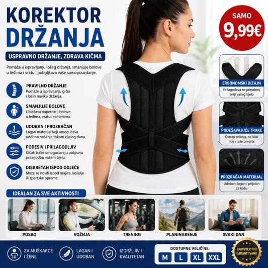 Korektor držanja leđa