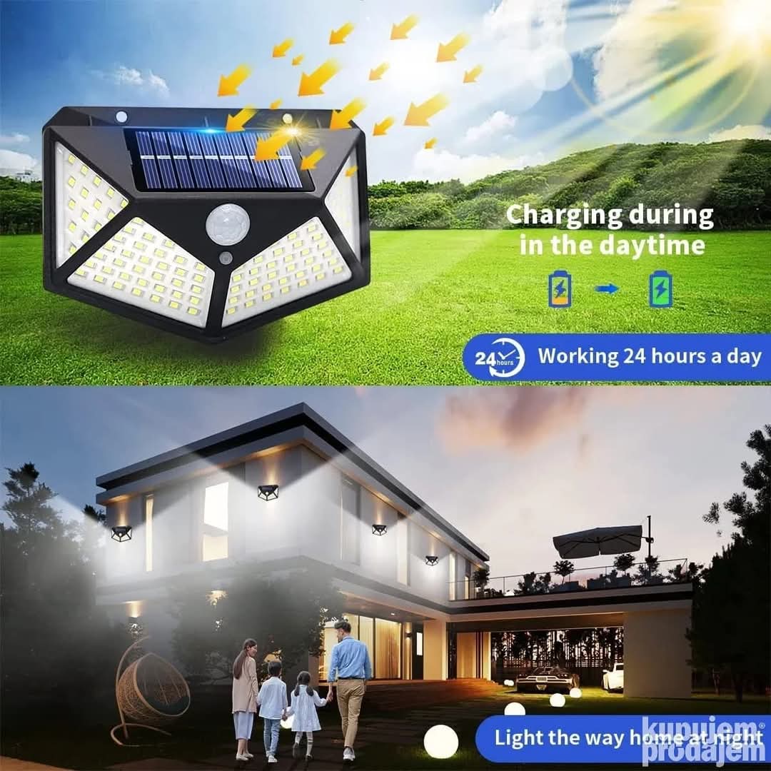 DEKORATIVNA SOLARNA LED LAMPA ZA DVORIŠTE