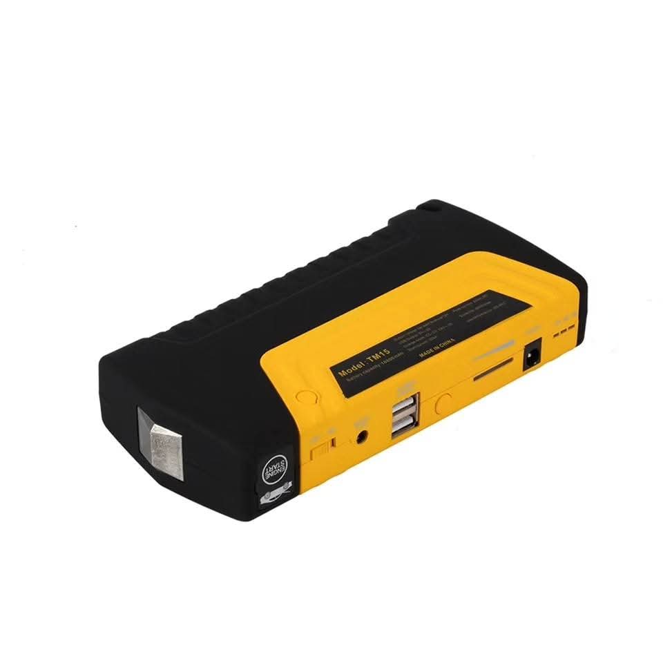 Jump Starter 3u1 višenamjenski set starter za akumulator i kompresor za auto velike snage