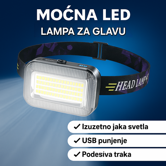 Lampa za glavu sa 4 nacina rada
