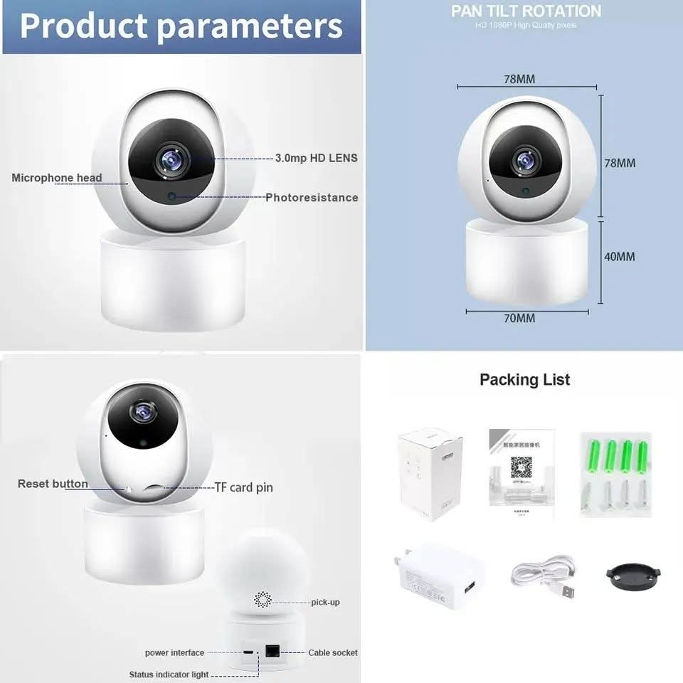CareCam Y610 Wi-Fi kamera – pametan nadzor doma i poslovnog prostora