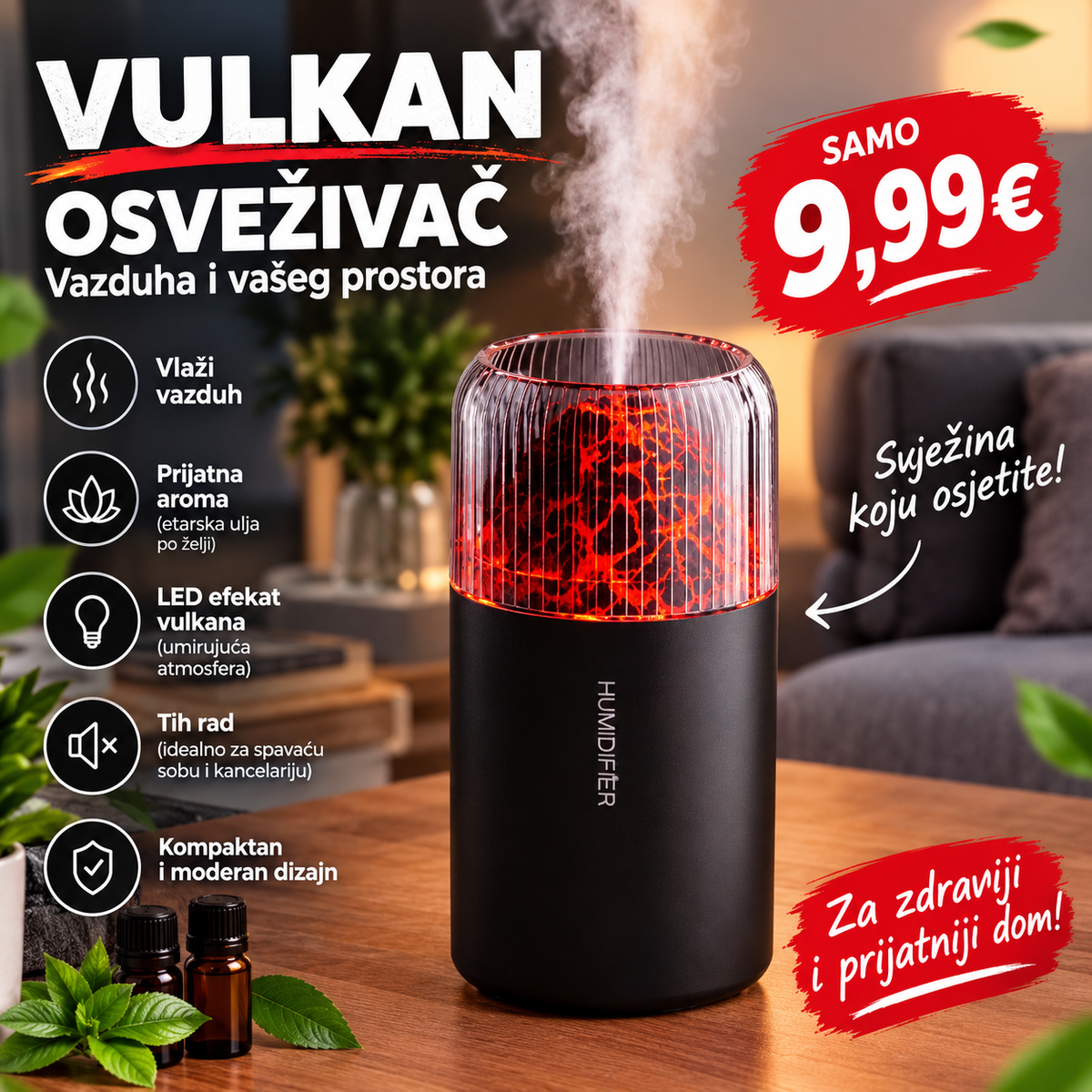 Vulkan difuzer (osvjezivac)